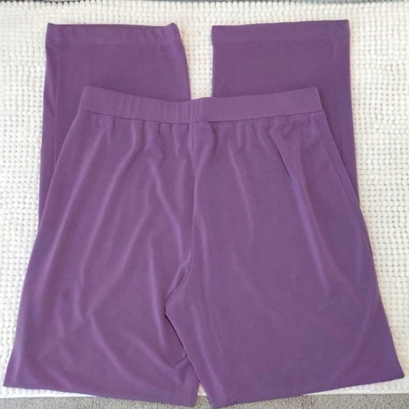 George Simonton Lavender Purple Jersey Pull On Pant Size Small EUC #4452 - Picture 4 of 7